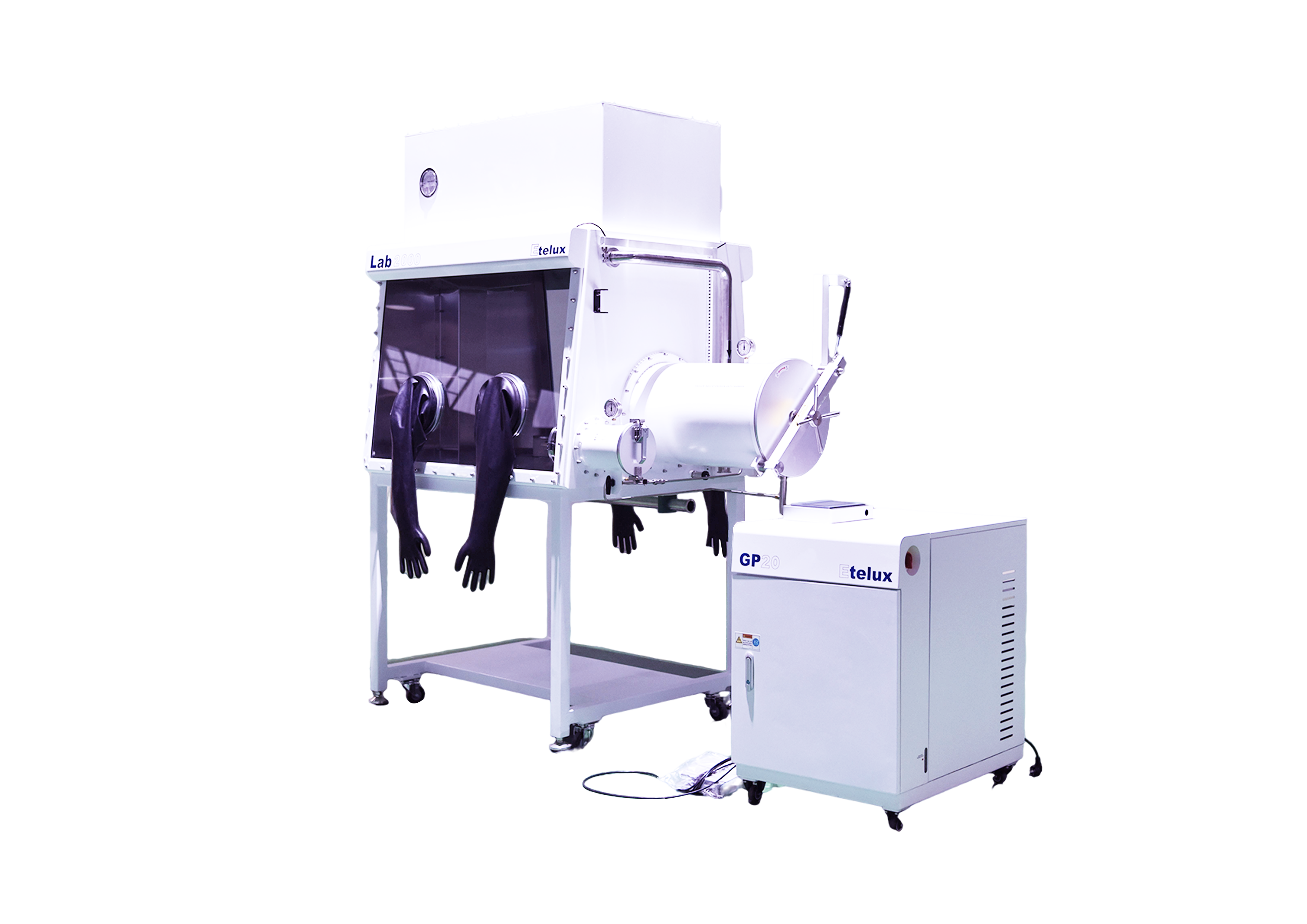 单工位分体式百级净化手套箱