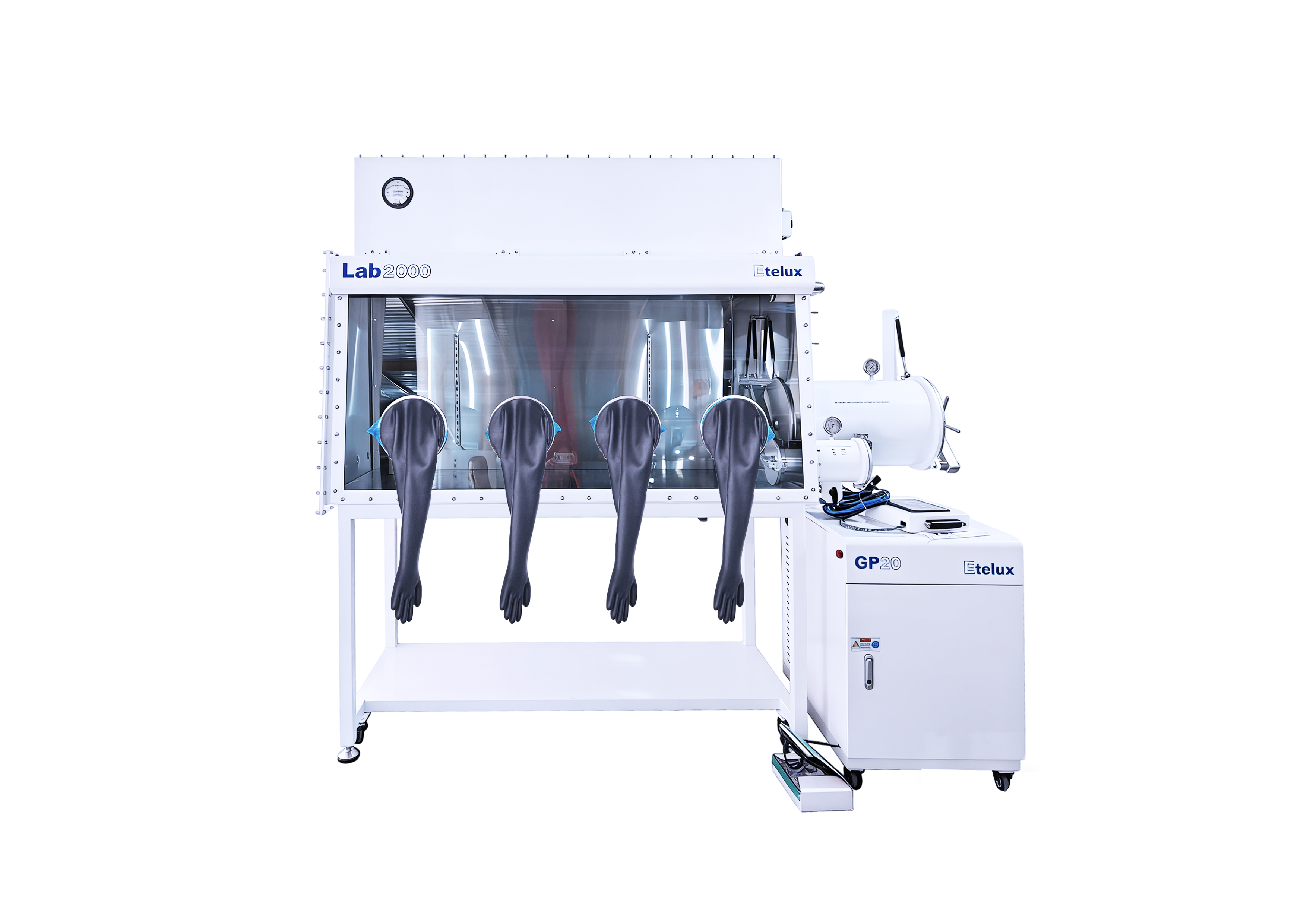 双工位分体式百级净化手套箱